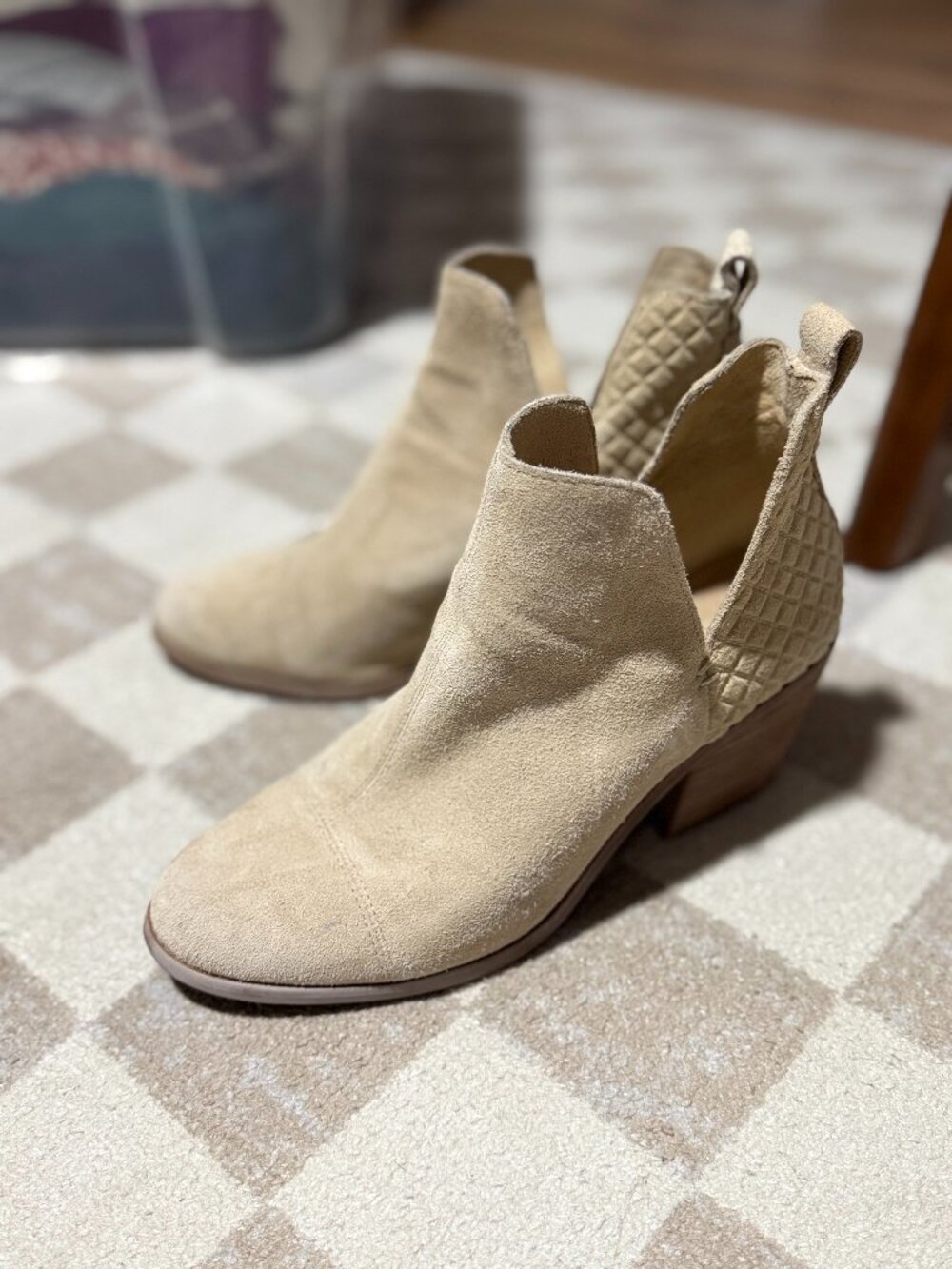 Toms Cutout Booties, 9